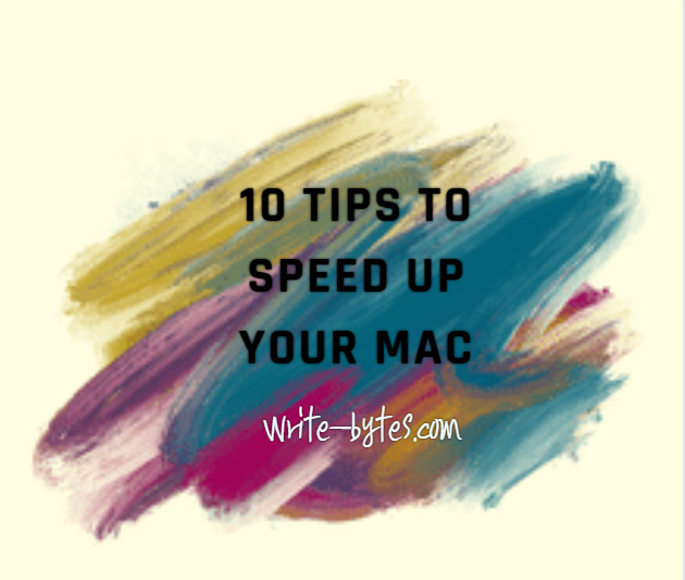 10 Tips for Speeding Up Your Mac's Performance